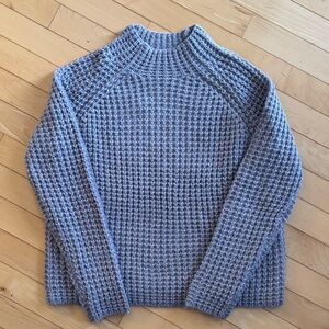 Simons Contemporaire Shaker Knit Mauve Sweater